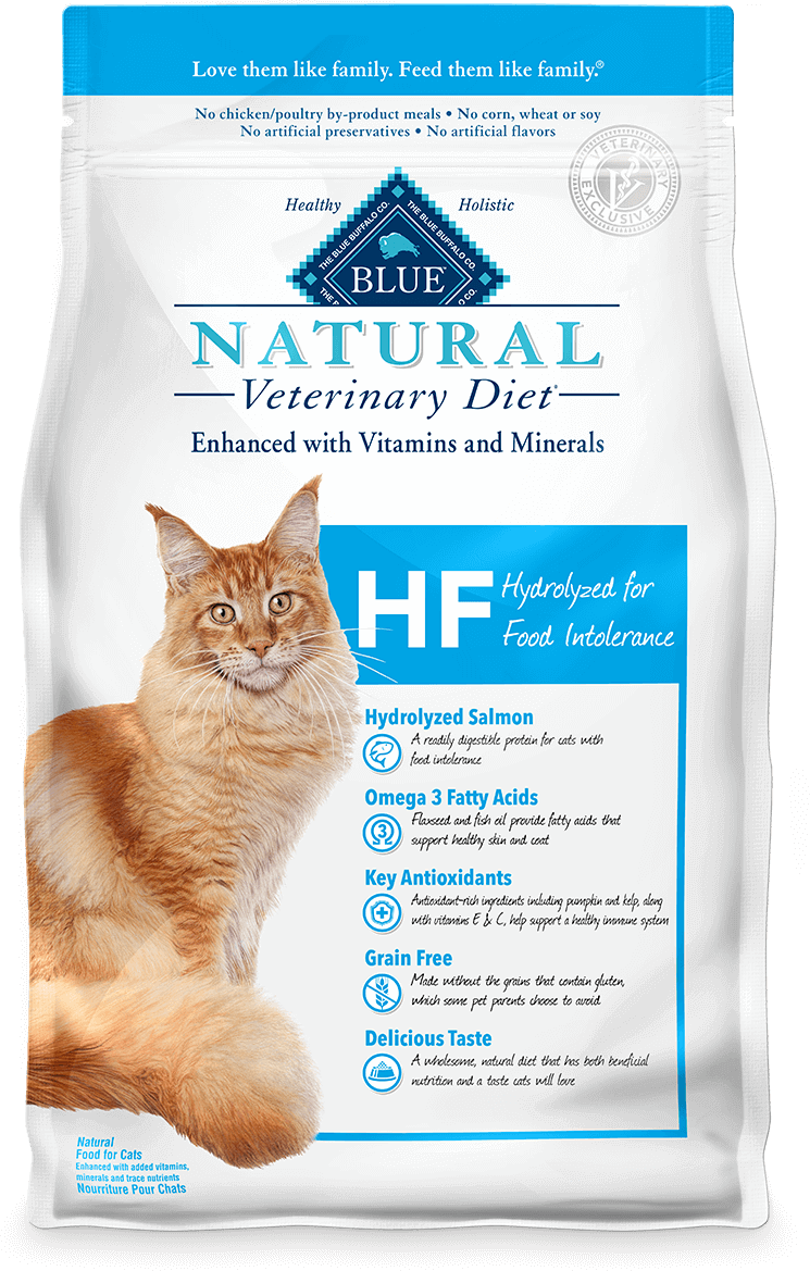 BLUE Buffalo Natural Veterinary Diet Hf Hydrolyzed For Food Intolerance (Dry)